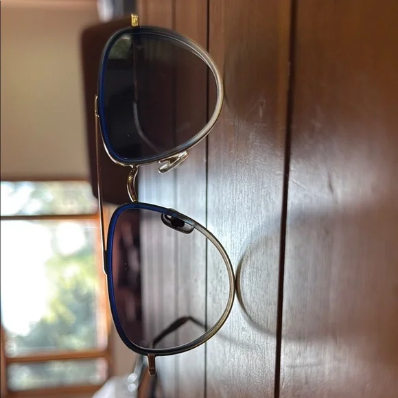 KREWE Sunglasses — Coleman — Matte Indigo Fade frame + Gravity Lenses — NWOT - Picture 2 of 11